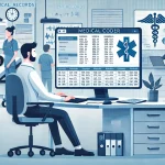 medical coder in a healthcare setting